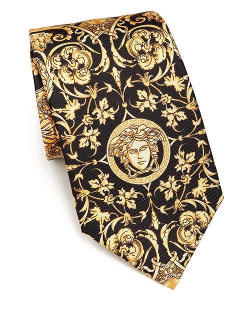 buy versace ties online|versace medusa tie.